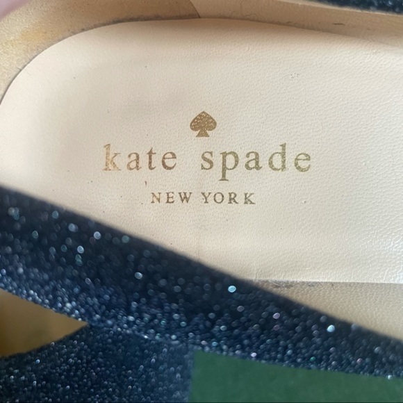Kate Spade LORI Sugar Suede Sparkly Heels - Picture 4 of 10